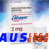 Buy Cabergoline Cabaser 2mg for sale online Australia